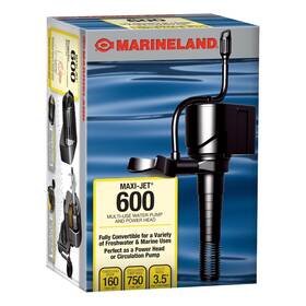 Marineland 854585302093 Maxi-jet 600 Multi-use Water Pump And Power Head Fully Convertible