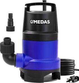 3434 Medas 764020380589 1hp Submersible Sump Pump Gph High Flow Utility Blue