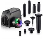 Meuxan Submersible Water Pump With Fountain Nozzle Kits For Pond Garden Pool Bir 613869902400