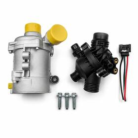 Mightiger Lj033 Electric Engine Water Pump Fit For 2006-2012 Bmw 128i 325i&325xi 328i Xdrive