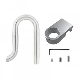 456419 Mioyoow 304 Stainless Steel Aquarium Inflow Outflow Pipe 12/16 Mm Adjustable Bracketgr
