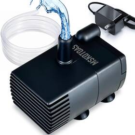 Jn206 Mskotoas Automatic Small Sump Pump With Water Sensor 8 Ft Lift 74 Gph Mini Black