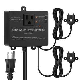 Kj-033 Ortis Hi-lo Sump Pump Switch Electronic Adjustable Float Controller W