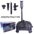 Ot-fk650 Oxtul Submersible Water Pump Waterfall Fountain Fish Pond 6941586111916