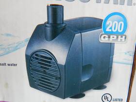 Pacific 792363683722 Hydrostar 200 Gph Miniture Submersible Fountain Pump