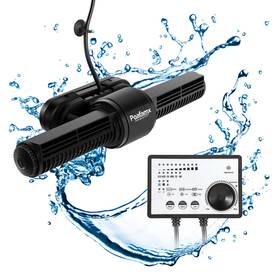 Poafamx 733420949122 65w Wave Maker For Aquarium 125 Gallon Wavemaker With Led Display Controller