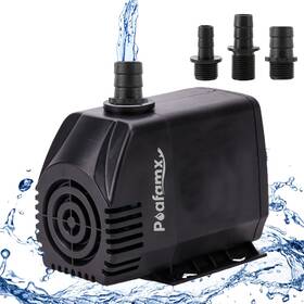Poafamx 733420950159 800gph Aquiarum Pump 70w Submersible Water Ultra Quiet Fountain 9.8ft