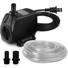 4200l Pulaco 1100gph Submersible Water Pump H 80w 10 Ft Power Cord With 6.5
