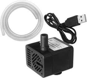 Fr-ppu12-150 Pulaco Dc 5v Usb Mini Submersible Water Pump With Tubing For Pet Fountain