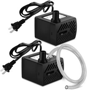 Fr-ppu12-37 Pulaco 2pcs Mini Fountain Pump 50gph 3w Ultra Quiet Submersible Water Fo
