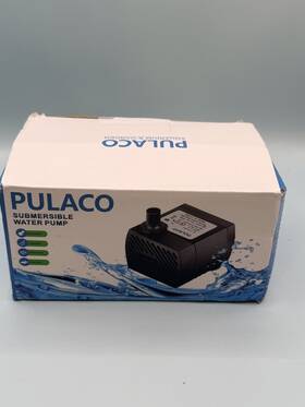 Qp-500 Pulaco 5w Submersible Water Pump 80 Gph Max Head 2.6ft For Aquarium Pond