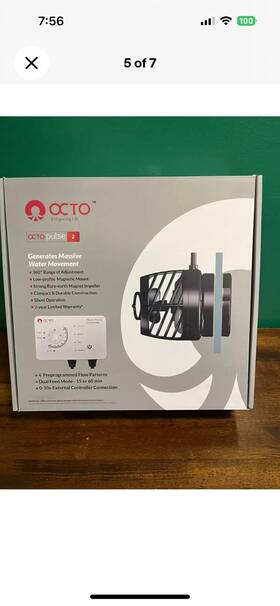 Oct-op2 Reef Octopus Octopulse 2 Aquarium Wave Pump Wavemaker