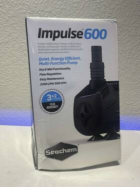 Sc06711 Seachem Impulse 600 Water Pump -