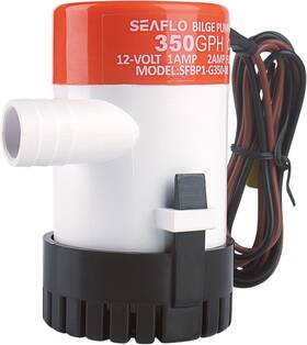 Sfbp-g350-01 Seaflo 01-series 350 Gph Bilge Pump 12v 4-year Warranty