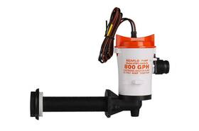 Sfbp1-g800-05 Seaflo Compact Orange Submersible Water Pump With Anti Airlock For Livewell