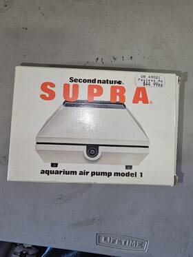 Second Nature 045623400301 Supra 1 Aquarium Pump