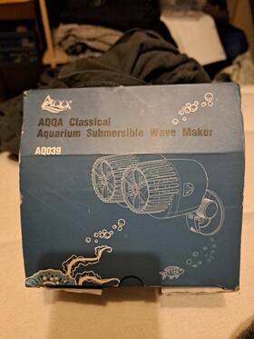 Aq039-8w Shenzhen Aiku Aqqa Classical Aquarium Submersible Wave Maker