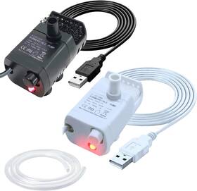 Mnxb-007 Shenzhenshiyoulanteerkeji 2pcs Usb Mini Fountain Pump Dc 5v 0.7w Submersible With Filter Suitabl