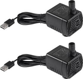 13452st-1 Shutao 2pcs 3w Usb Mini Submersible Water Pump Dc3.5v-9 Small Fountain For Aquariu