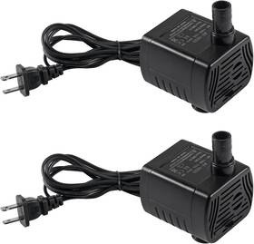 13453st-1 Shutao 2pcs 3w Mini Submersible Water Pump 50gph Small Fountain For Aquarium Fish