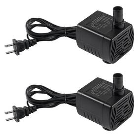 Shutao 687117717221 2pcs 3w Mini Submersible Water Pump 50gph Small Fountain For Aquarium Fi