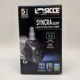 P5188895 Sicce New Syncra 2.0 Silent Multifunction Pump Aquarium Water