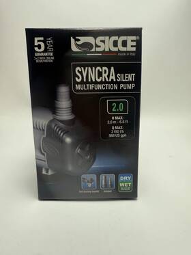Rsym02u Sicce New Syncra Silent Pump 568 Gph