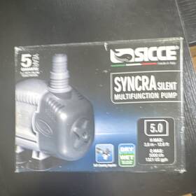 Sic110 Sicce New Syncra Silent 5.0 Aquarium Water Pump 1321 Gph Marine 120v