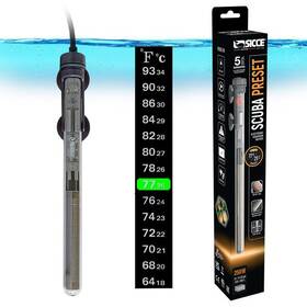 Sicce Sic485db Open Box Scuba 250 Watt Aquarium Fish Tank Heater Preset At 77 For Up