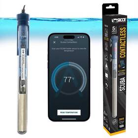 Sic494 Sicce Scuba 200 Watt Contactless App Adjustable Aquarium Fish Tank Heater Smart