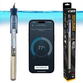 Sic497 Sicce Scuba 400 Watt Contactless App Adjustable Aquarium Fish Tank Heater Smart