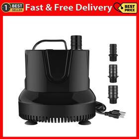 Simple Deluxe 711181067200 660gph Submersible Water Pump Pond Fountain Aquarium Fish Tank 8.2ft High L