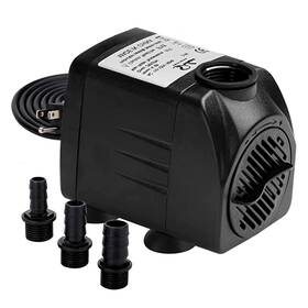 Simple Deluxe 840166241219 400 Gph Submersible Water Pump Power Head With Adjustable Intake For Fish Tank