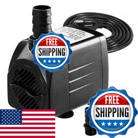 B0d3t3lkpt Simple Deluxe 8.2ft High Lift 400 Gph 30w Water Table Pump 1514l/h 3 Nozzles