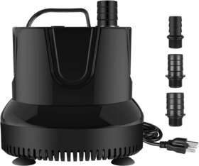 Lgpump660gbotm Simple Deluxe 660gph Bottom Suction Submersible Pump Waterfall Garden Kit