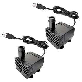 Sipytopf 759357839985 Dc 5v Usb Mini Submersible Water Pump With Tubing For Pet Fountain Aquarium F