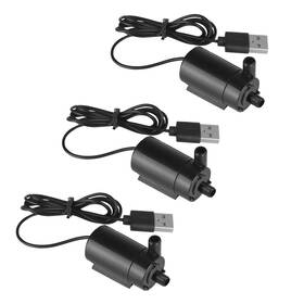 Sipytopf 759357840134 3pcs Dc 3-5v Usb Micro Submersible Mini Water Pump Small Aquarium For Fi