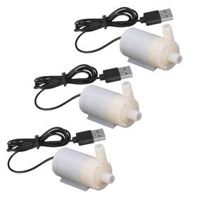 Sipytopf 759357840172 3pcs Dc 3-5v Usb Micro Submersible Mini Water Pump Small Aquarium Pu