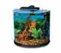 Srg92340 Tetra Aquariums 10 Gallon 180 Degree Seamless Led Lighting Whisper Filtration 0046798292340