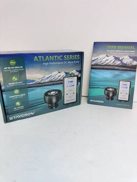 Wp-10000 Staygrow Atlantic Series Wave Maker For Aquarium Dc 24v 20w 2642 Gph 10000