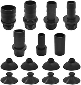 Submersible Fountain Pump Nozzle Kit Replaceable With 7 Sizes Of Plastic