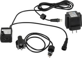 6led-m Sunnydaze Decor 40 Gph Submersible Water Pump 12v Small Fountain With Adjustabl