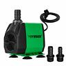 Swp571-577 Vivosun Submersible Pump Water For Fish Tank Pond Aquarium