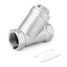 Tc-003 Taisher 1pcs 304 Stainless Steel 1/2 Inch Npt Female Wye Y Strainer Mesh Filter Valve Cf8