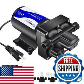 Tdrrich B0b8s8qmdv Water Pressure Booster Pump For House110v Rv Transfer 5.5gpm