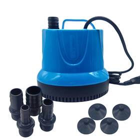 100w Teamson Home 810136543032 1191 Gph Adjustable Water Pump With A 6 Ft. Power Cord And 4 Different N