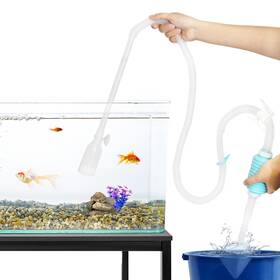 A-tp-trftcln-oct3-002 Tera Pump 2 Pack Fish Tank Gravel Cleaner Siphon - Manual Water For 10-20 Gallon A