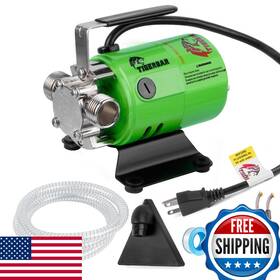 B0dd3t1p8f Tigeroar Water Transfer Pump 115v 330 Gph Utility Portable Electric
