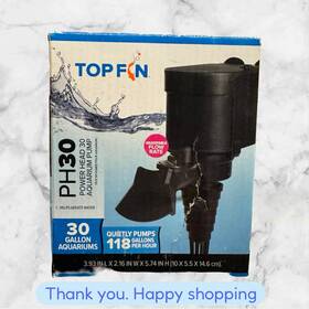 5282618 Top Fin 737257791855 Topfin Ph30 Power Head 30 Aquarium Pump New Shipping