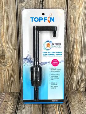 Top Fin 737257891487 Aquarium Easy Water Hydro Change Technology Electronic Pump Fish New